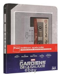 Guardians Of The Galaxy 3d+2d Steelbook Blu-ray Fnac Limited Edition Region B