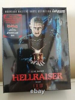 HELLRAISER THE TRILOGY Rare COLLECTOR'S EDITION CULT BLU-RAY Box Set Zone B