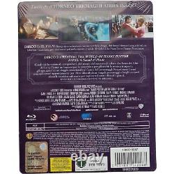 Harry Potter Lot 8 Films Blu Ray Steelbook Embossed 16 Discs Italy Region Free