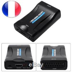 Hdmi To Scart Converter Adapter For Dvd, Xbox, Wii, Blu Ray