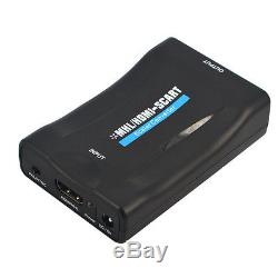 Hdmi To Scart Converter Adapter For Dvd, Xbox, Wii, Blu Ray