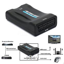 Hdmi To Scart Converter Adapter For Dvd, Xbox, Wii, Blu Ray