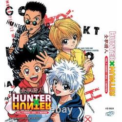 Hunter x Hunter 1999 Complete Anime Series 1-92 End + OVA + 2 Movies DVD English Subtitles
