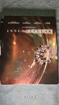 INTERSTELLAR LENTICULAR HDZETA First Edition 2015 Collector Steelbook