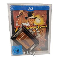 Indiana Jones Complete Adventure Steelbook & Zippo Blu-ray Limited Edition