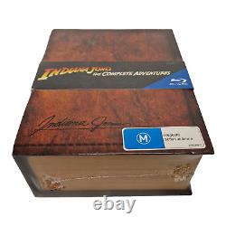 Indiana Jones Complete Adventures Blu-ray Luxury Edition Australia Import