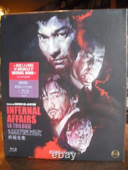 Infernal Affairs Trilogy 4K Ultra HD + Blu-Ray Box Set 6 Discs NEW