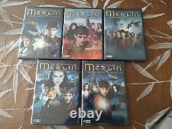 Integrale DVD Set Of The 5 Seasons Of Merlin New Under Blister
