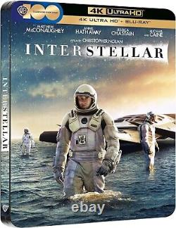 Interstellar 4K Ultra HD Blu-Ray Limited Edition Collector's SteelBook Case