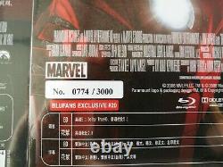 Iron Man 1 Blufans. 1/4 Slip - Lenticular. Be #20. No.0090 - No.0774, Nine
