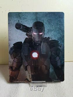 Iron Man 2 Bluray Steelbook Zavvi Lenticular Marvel