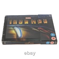 Iron Man Blu-ray SteelBook UK import Zavvi Edition lenticular 2015 B