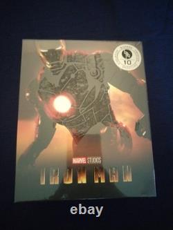 Iron Man Discless Steelbook Box Set, Blufans Premium One Click, New/Sealed