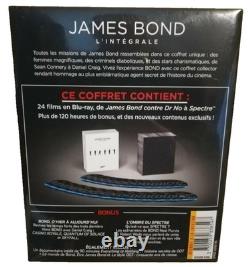 JAMES BOND 007 Complete 24-Film Blu-ray Box Set Limited Edition NEW FRANCE
