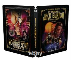 Jack Burton's Adventures In The Claws Of Mandarin Blu-ray Steelbook New