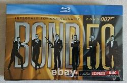James Bond Limited Box Blue Ray Of The 50th Anniversary. Nine Under Blister