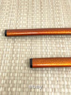 Japanese sword set with wooden display stand Katana Samurai Bushi Vintage