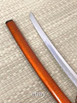Japanese sword set with wooden display stand Katana Samurai Bushi Vintage