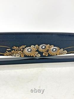 Japanese sword set with wooden display stand Katana Samurai Bushi Vintage