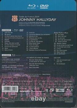 Johnny Hallyday Tour 66 Ultra Rare Combo Blu Ray & DVD Neuf Scéllé Fnac
