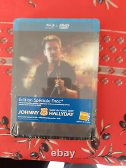 Johnny Hallyday Tour 66 Ultra Rare Combo Blu Ray & DVD Neuf Scéllé Fnac