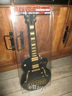 Johnny Hallyday-box Guitar 67cm & Dvd-allocated Never Open