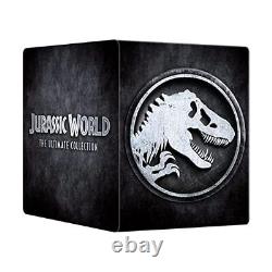 Jurassic World 4K Steelbook Box Set 1 to 6 Blu-Ray