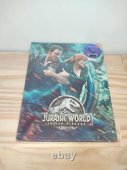 Jurassic World Fallen Kingdom FULLSLIP LENTICULAR SteelBook BLUFANS #37