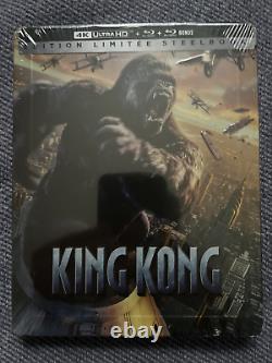 King Kong Blu-ray 4k Steelbook French Edition Brand New Sealed