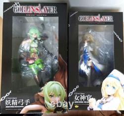 LOT 2 GOBLIN SLAYER! Figure game at 1/7 scale Fairy Archer, Priest