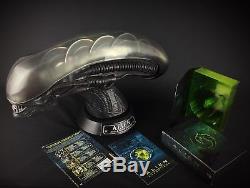Large Bust Statue Of Alien Quadrilogy 9 Dvds 25th Anniversary Rare Collector