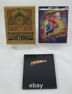 Last Action Hero Steelbook 4k Ultra Hd Collector's Edition Zavvi