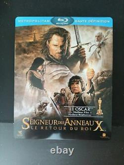 Lord Of The Rings Trilogy Steelbook Box Limited Edition Blu-ray + DVD