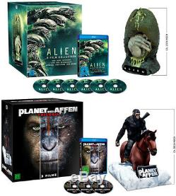 Lot 2 Blu-ray Boxes With Alien Planet And Bust Of The Nine Monkeys