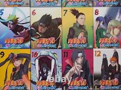 Lot 24 DVD Naruto Shippuden 1 to 24 Limited Collector's Edition Manga Anime Box Set