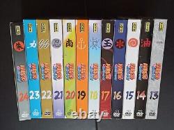 Lot 24 DVD Naruto Shippuden 1 to 24 Limited Collector's Edition Manga Anime Box Set