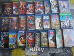 Lot 25 Cartoon Disney Pixar Other Blu Ray