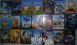 Lot 53 DVD Disney Classic Animated Movies + Various 91 DVDs in Total