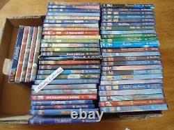 Lot 56 DVD Blu-ray Walt Disney Animated Cartoon Collection Series No Integral