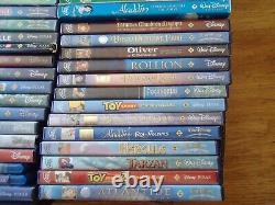 Lot 56 DVD Blu-ray Walt Disney Animated Cartoon Collection Series No Integral