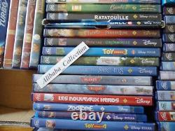 Lot 56 DVD Blu-ray Walt Disney Animated Cartoon Collection Series No Integral