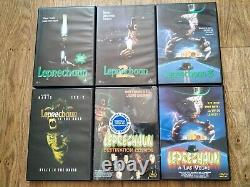 Lot 6 DVD Leprechaun <br/> 
 	<br/>Translation: Lot of 6 DVD Leprechaun