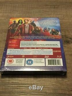 Lot Guardians Of The Galaxy 1 & 2 Blu-ray Steelbook 3d Fnac Rare