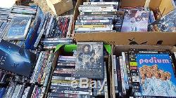 Lot Of 1000 DVD Movies Music Series Tv