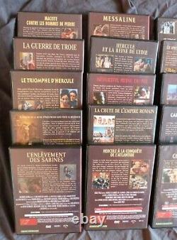 Lot Of 25 Dvds From The Collection Les Plus Grands Péplums, Editions Fabbri
