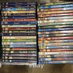 Lot Of 43 French Disney Dvds