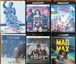 Lot Of 6 Blu-ray 4k (french) Including 2 Steelbook Neufs