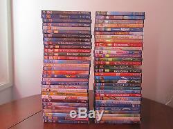 Lot Of 62 DVD Disney Including 54 Numbers And 1 Under Blister