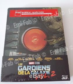 Lot Steelbook The Guardians Of The Galaxy Vol 1 And Vol 2 Edition Fnac