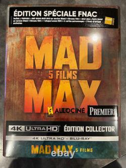 MAD MAX THE SAGA film in 4k ultra HD + blu-ray COLLECTOR box set FNAC edition